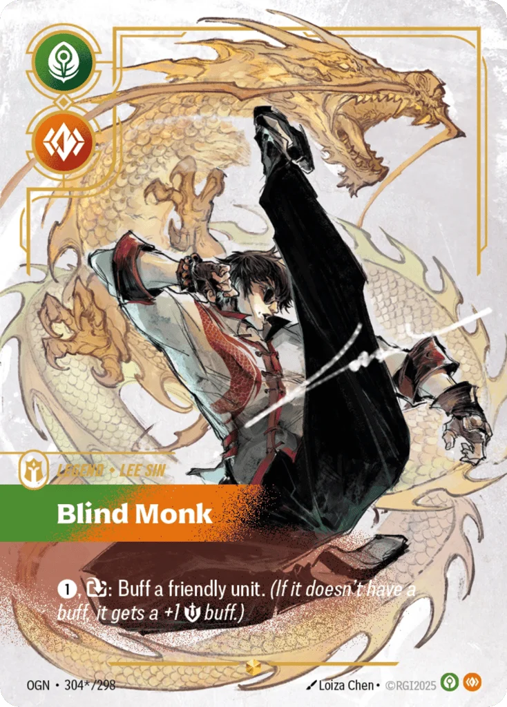 Blind Monk · Origins