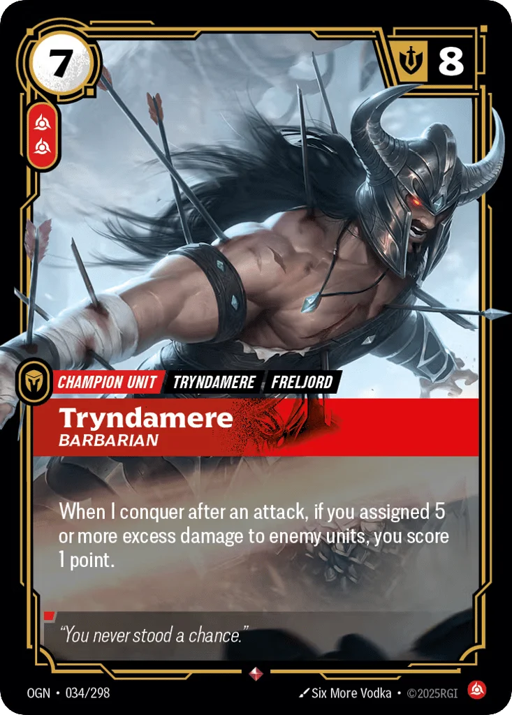 Tryndamere, Barbarian · Origins