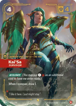 Kai'sa, Survivor