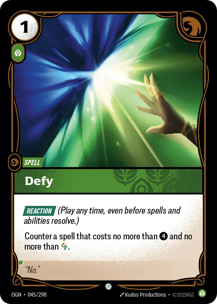 Defy · Origins