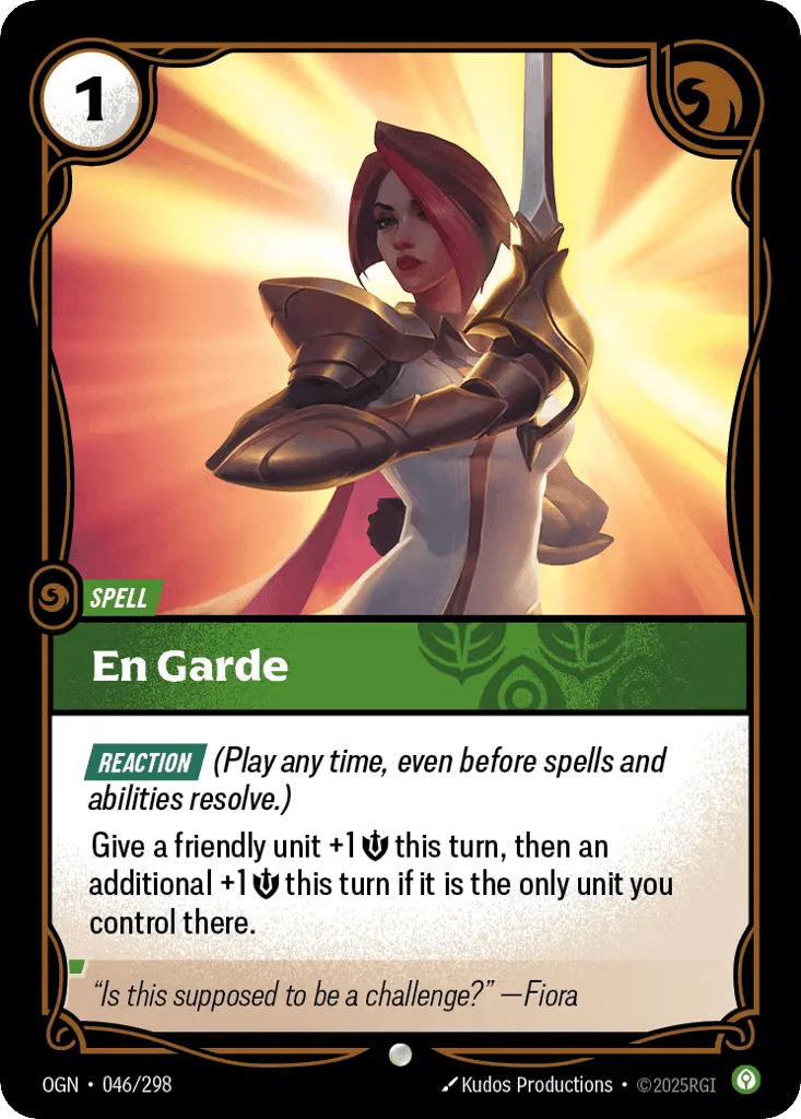En Garde · Origins