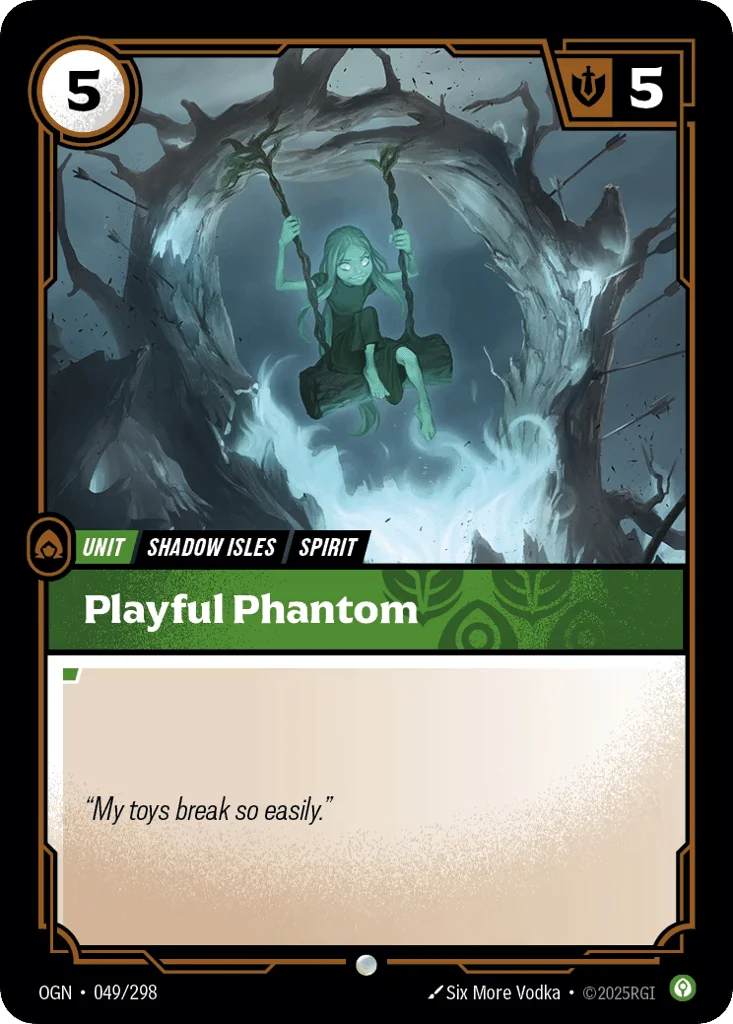 Playful Phantom · Origins