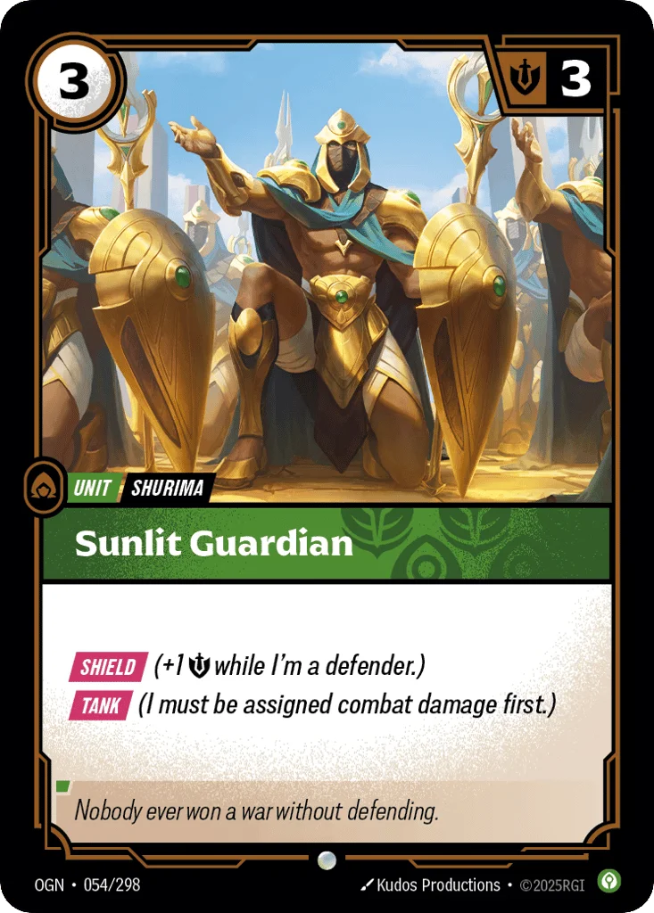 Sunlit Guardian · Origins