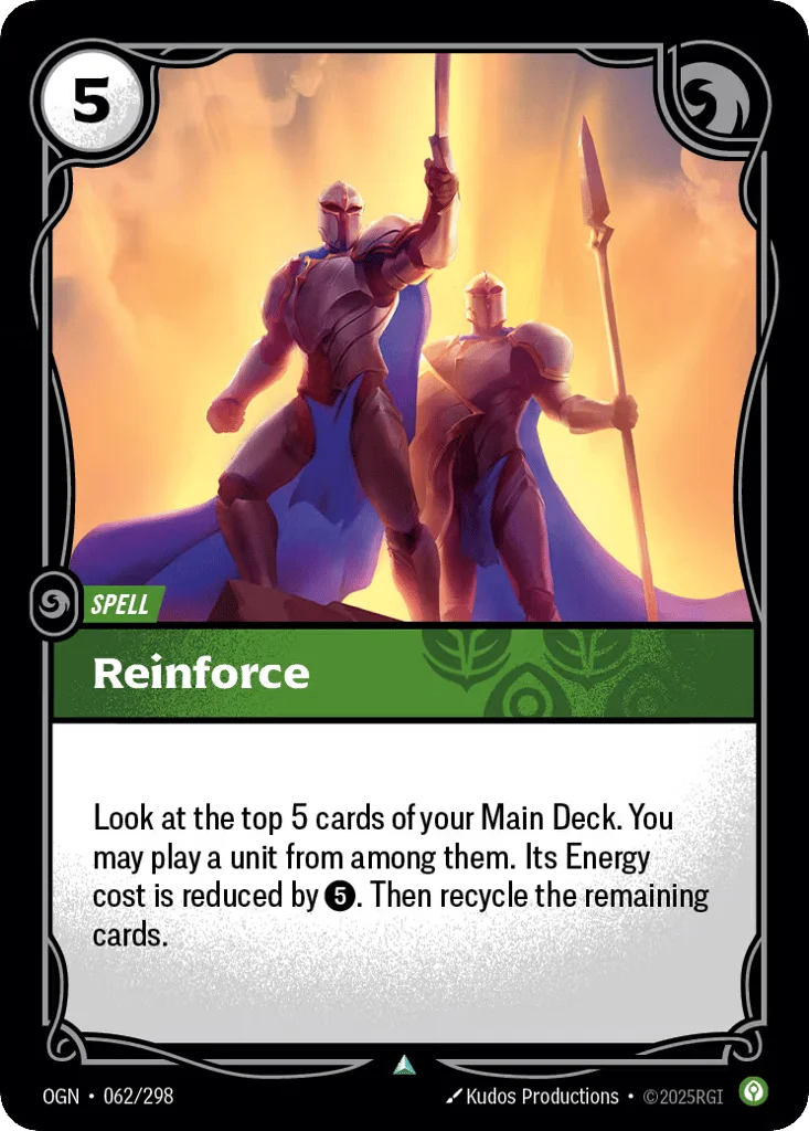Reinforce · Origins