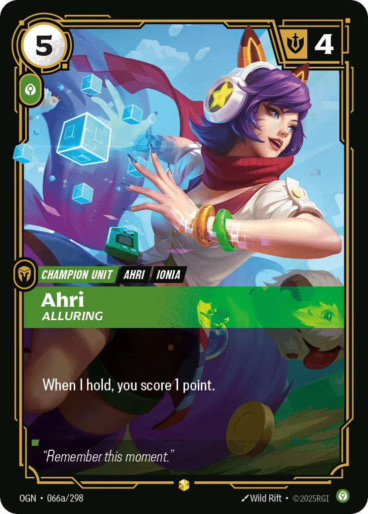 Ahri, Alluring · Origins