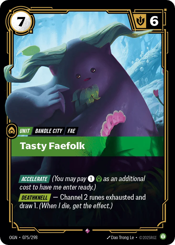 Tasty Faefolk · Origins