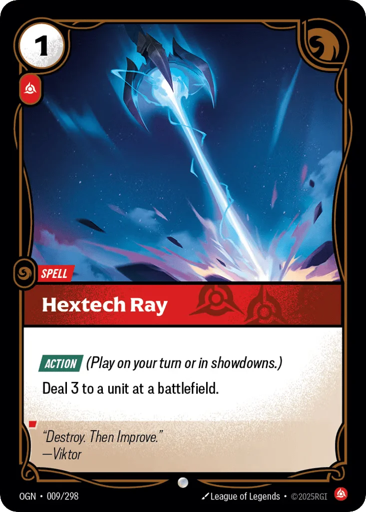 Hextech Ray · Origins