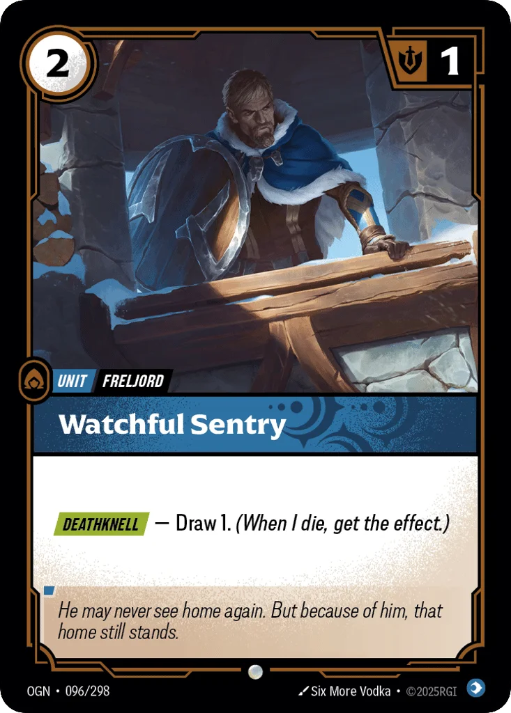 Watchful Sentry · Origins