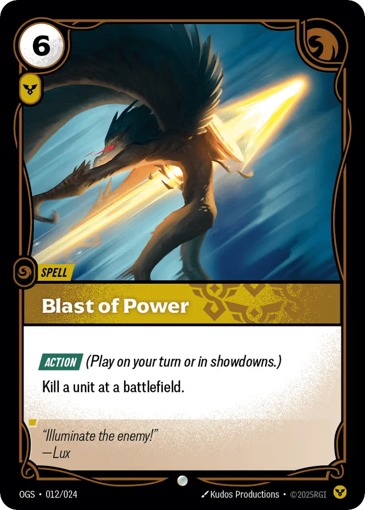 Blast Of Power · Proving Grounds