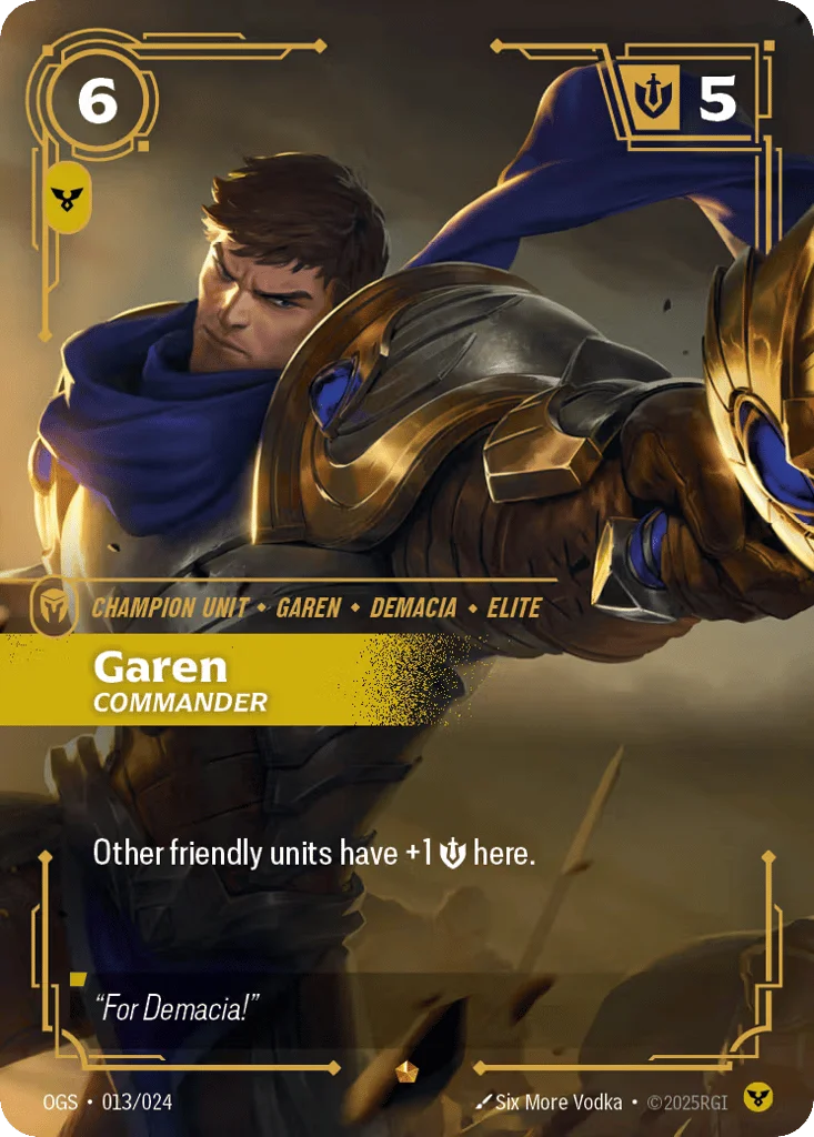 Garen, Commander · Proving Grounds