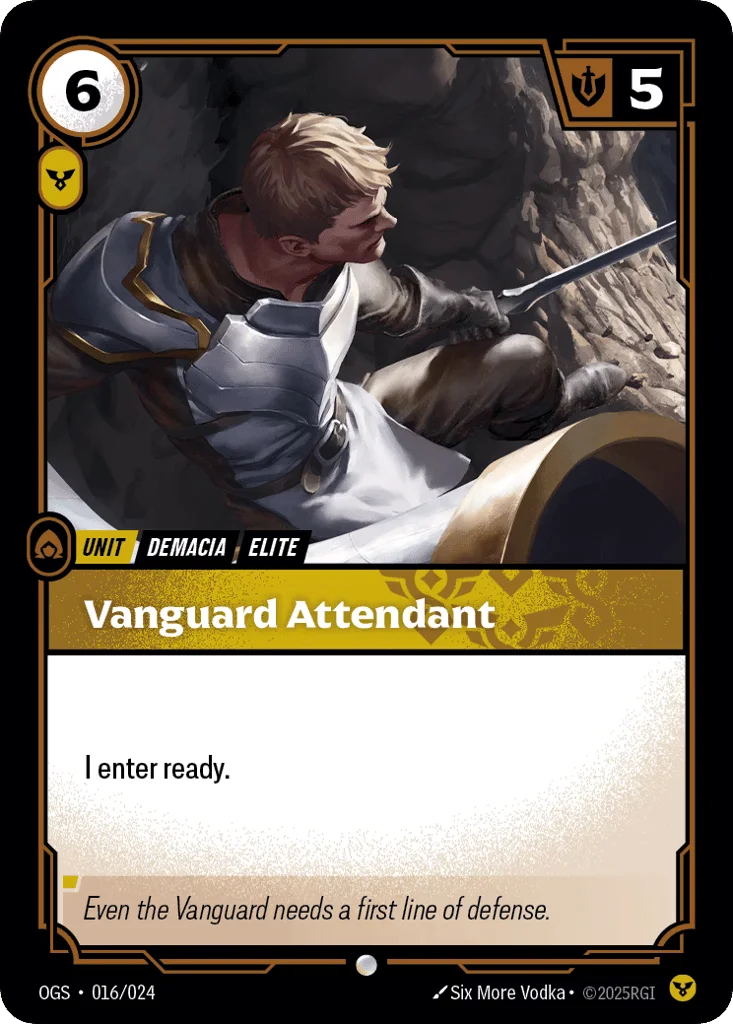 Vanguard Attendant · Proving Grounds