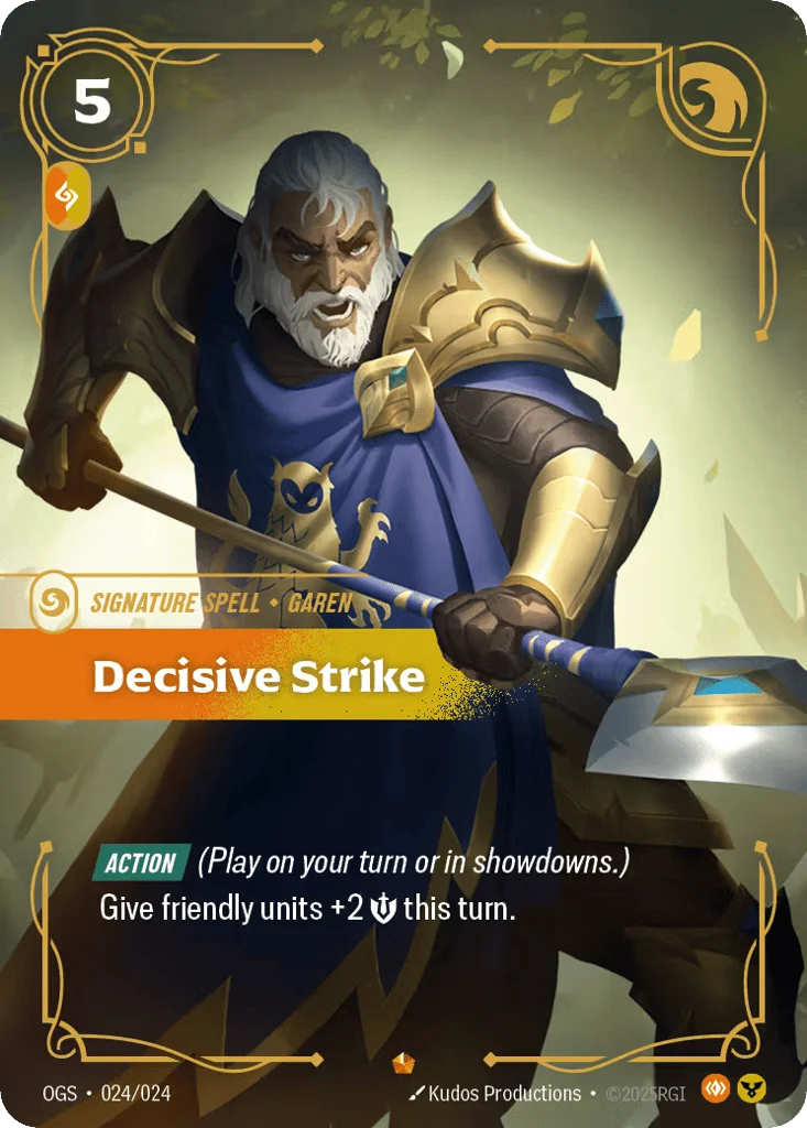 Decisive Strike · Proving Grounds