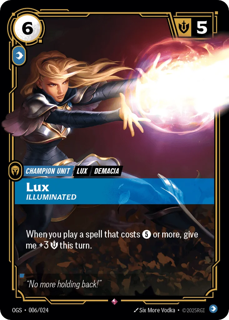 Lux, Illuminated · Proving Grounds
