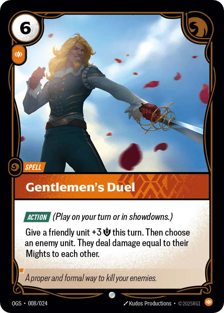 Gentlemen's Duel · Proving Grounds