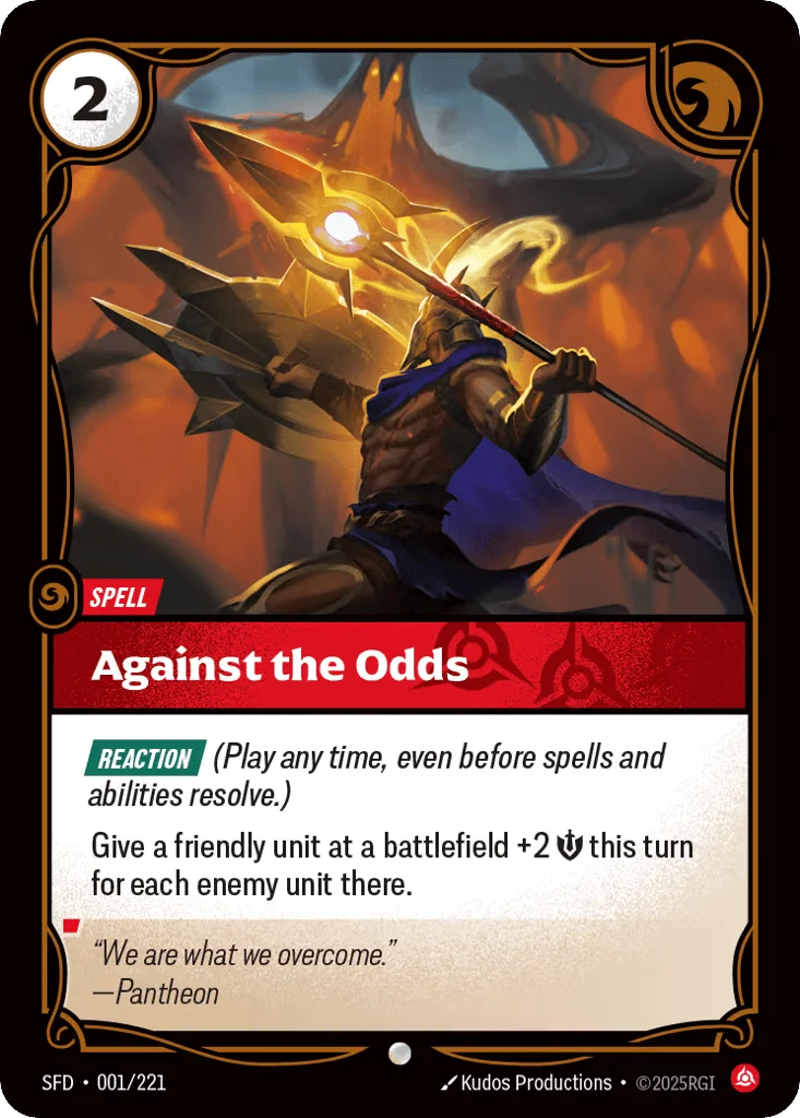 Against The Odds · Spiritforged