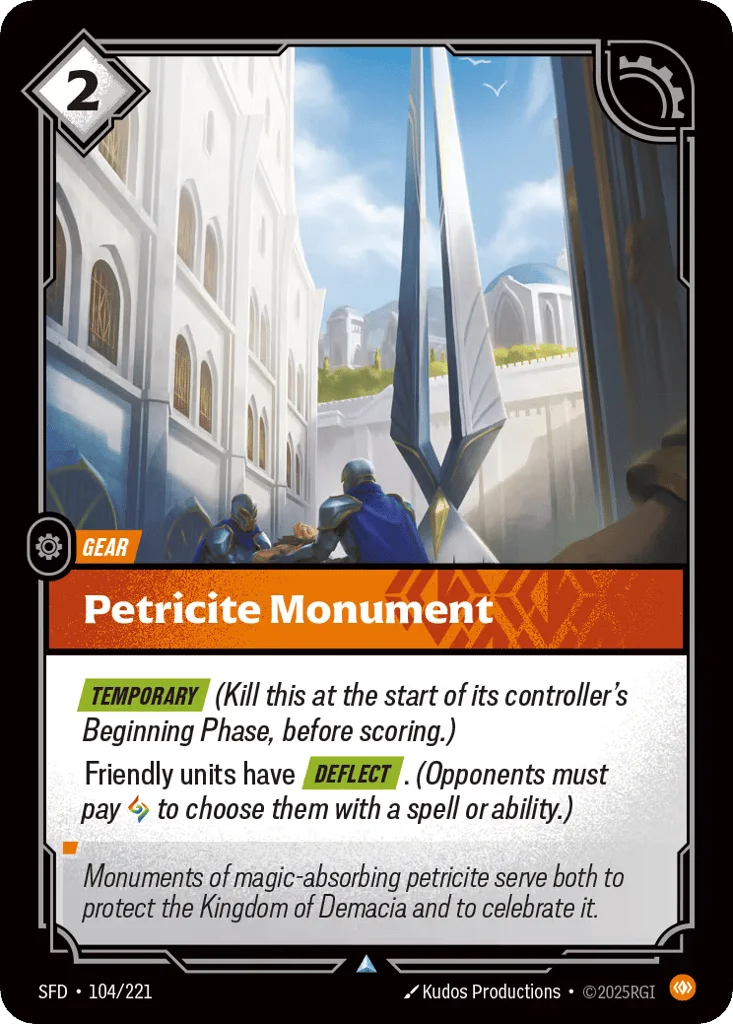 Petricite Monument · Spiritforged
