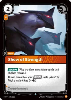 Show Of Strength
