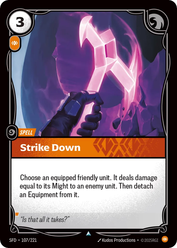 Strike Down · Spiritforged
