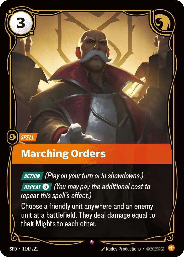 Marching Orders · Spiritforged