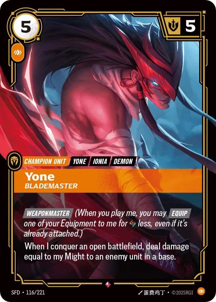 Yone, Blademaster · Spiritforged