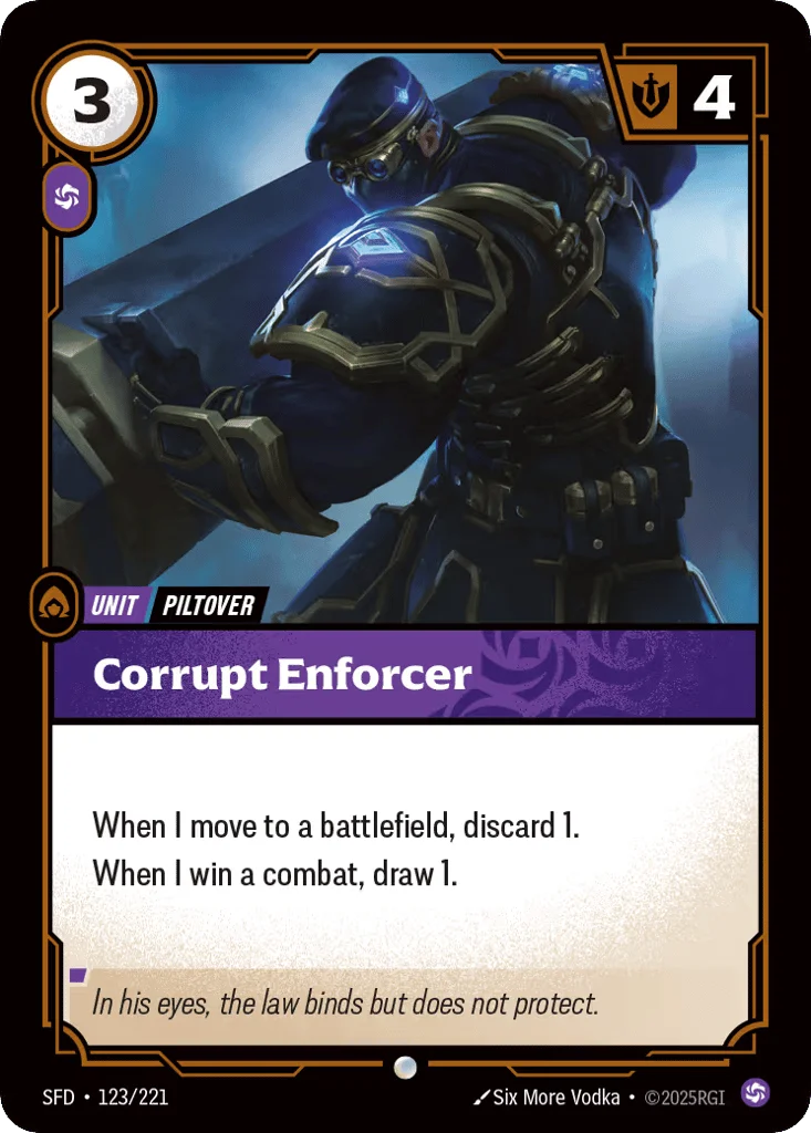 Corrupt Enforcer · Spiritforged