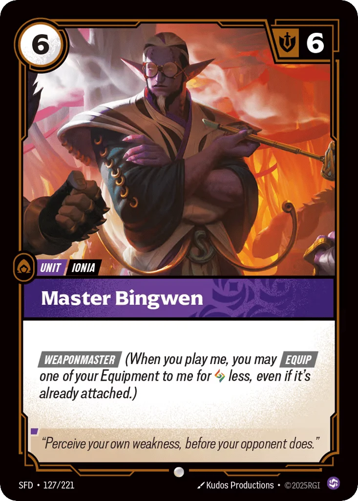 Master Bingwen · Spiritforged