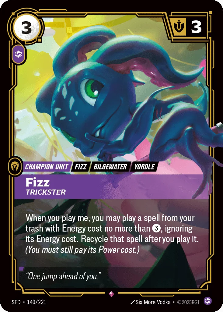 Fizz, Trickster · Spiritforged