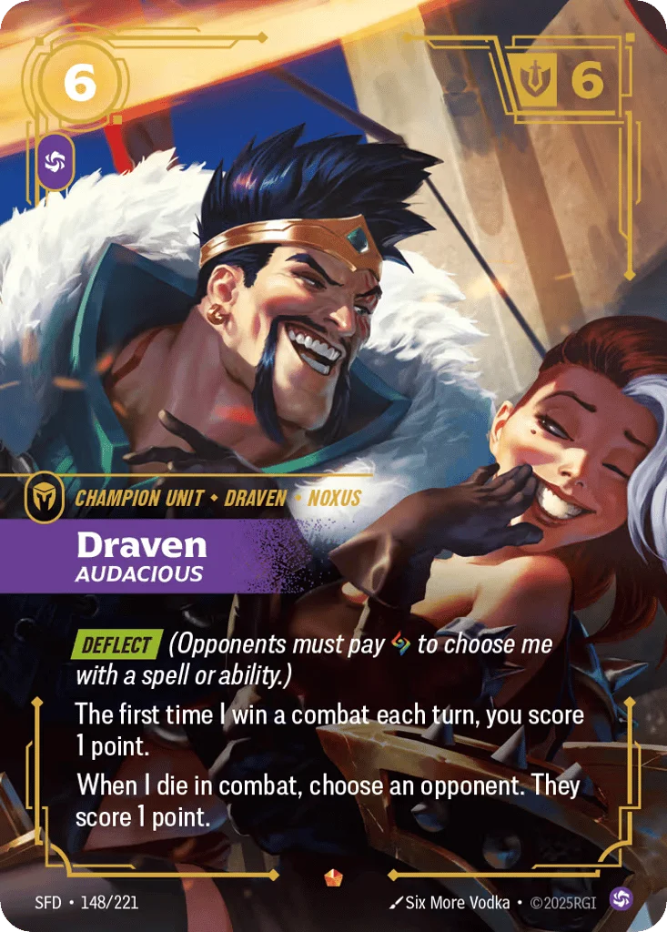 Draven, Audacious · Spiritforged