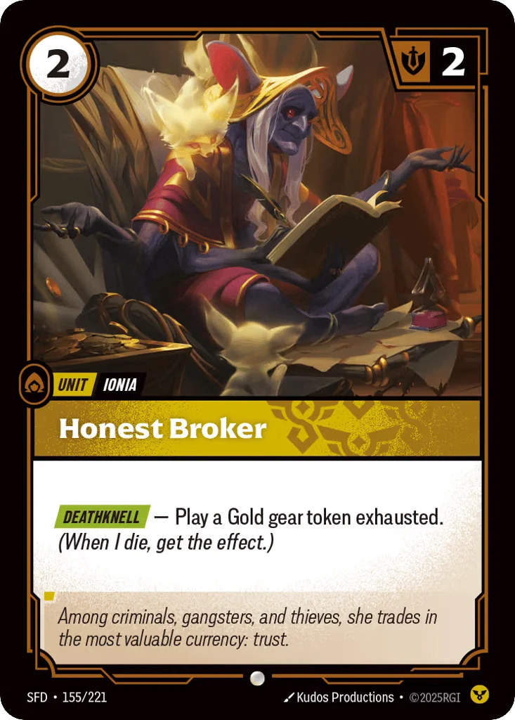 Honest Broker · Spiritforged