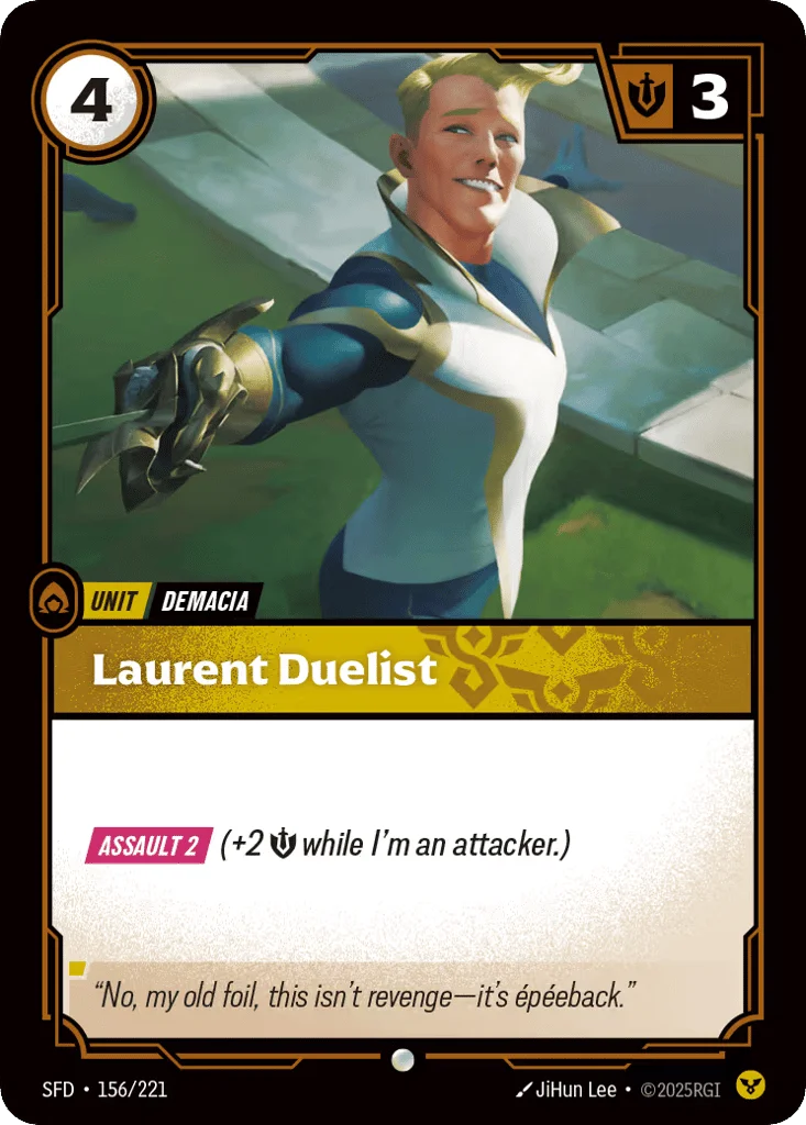 Laurent Duelist · Spiritforged