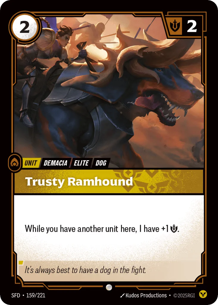Trusty Ramhound · Spiritforged