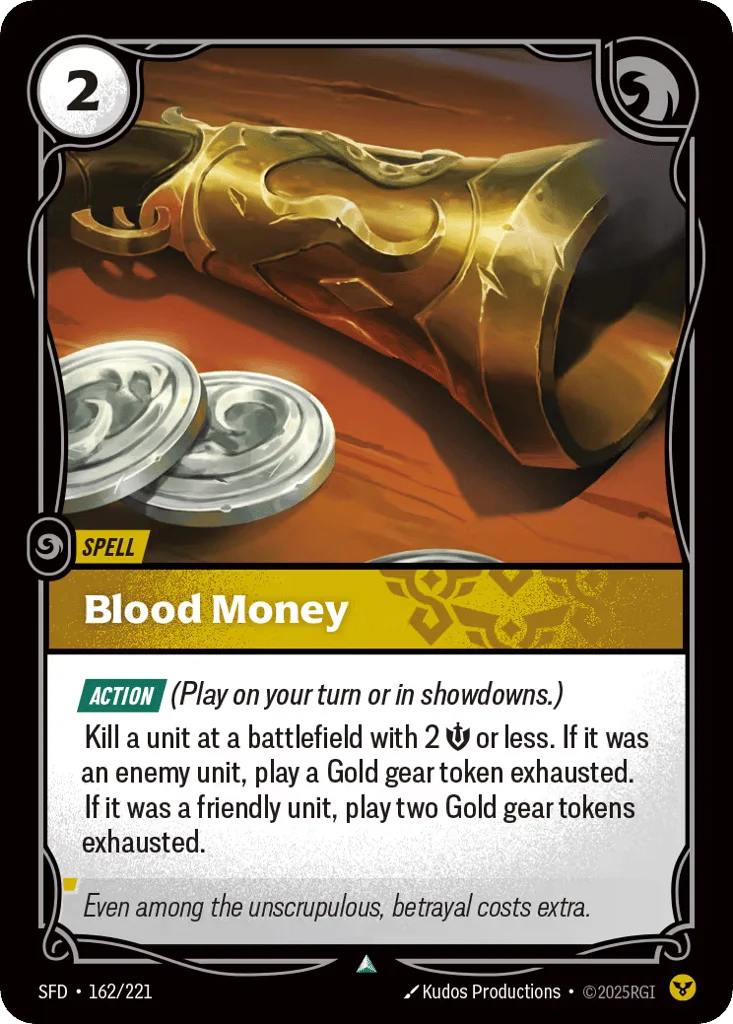 Blood Money · Spiritforged