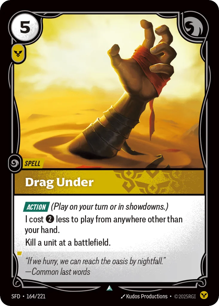 Drag Under · Spiritforged