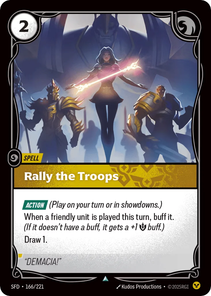 Rally The Troops · Spiritforged