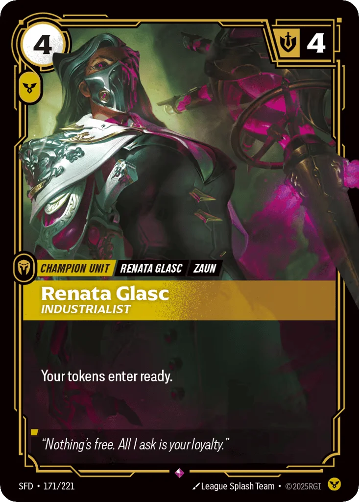 Renata Glasc, Industrialist · Spiritforged