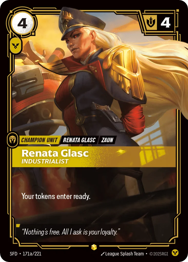 Renata Glasc, Industrialist · Spiritforged