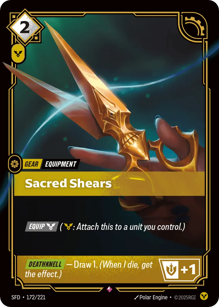 Sacred Shears · Spiritforged