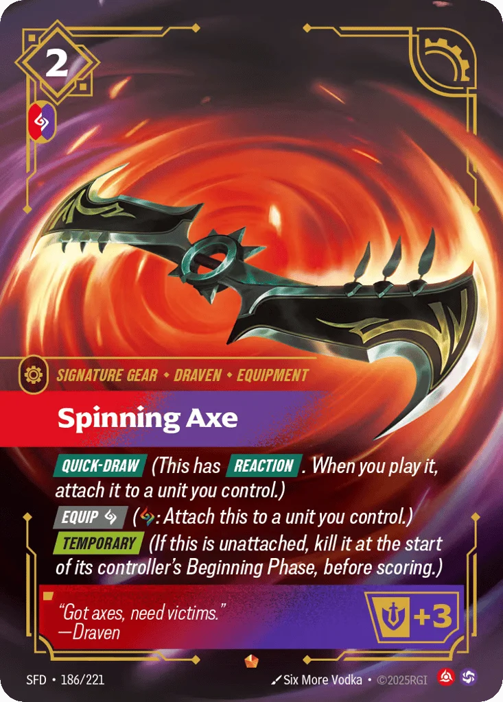 Spinning Axe · Spiritforged