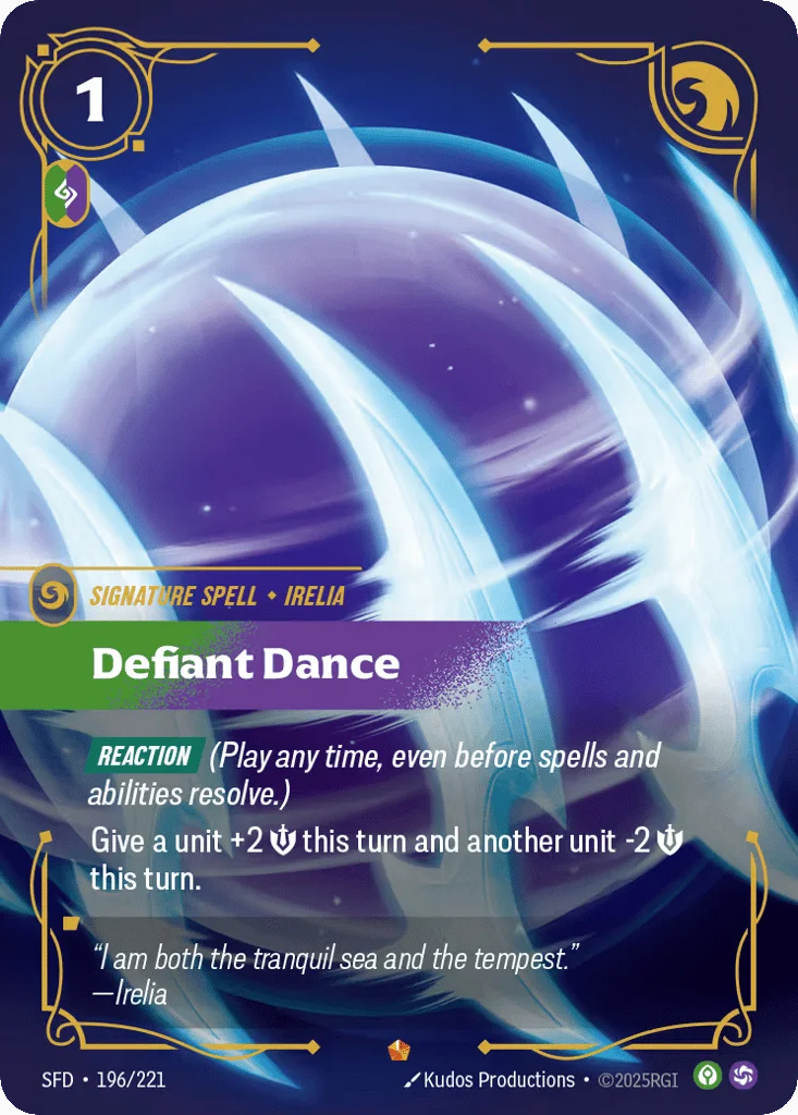 Defiant Dance · Spiritforged