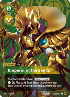 Emperor Of The Sands