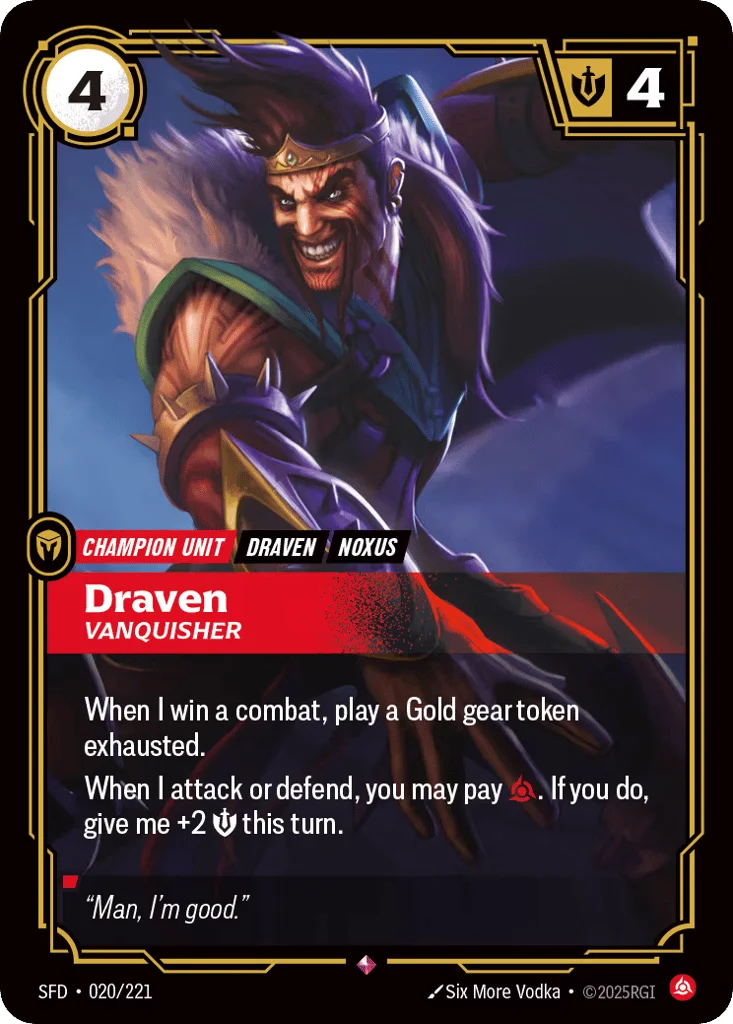 Draven, Vanquisher · Spiritforged