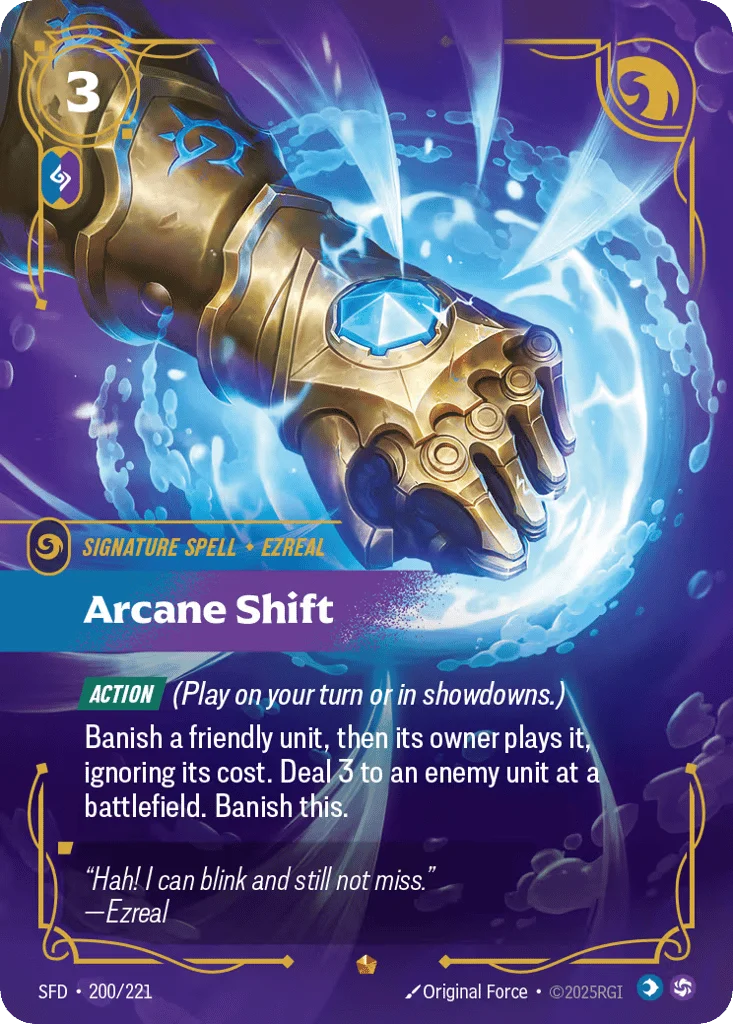 Arcane Shift · Spiritforged