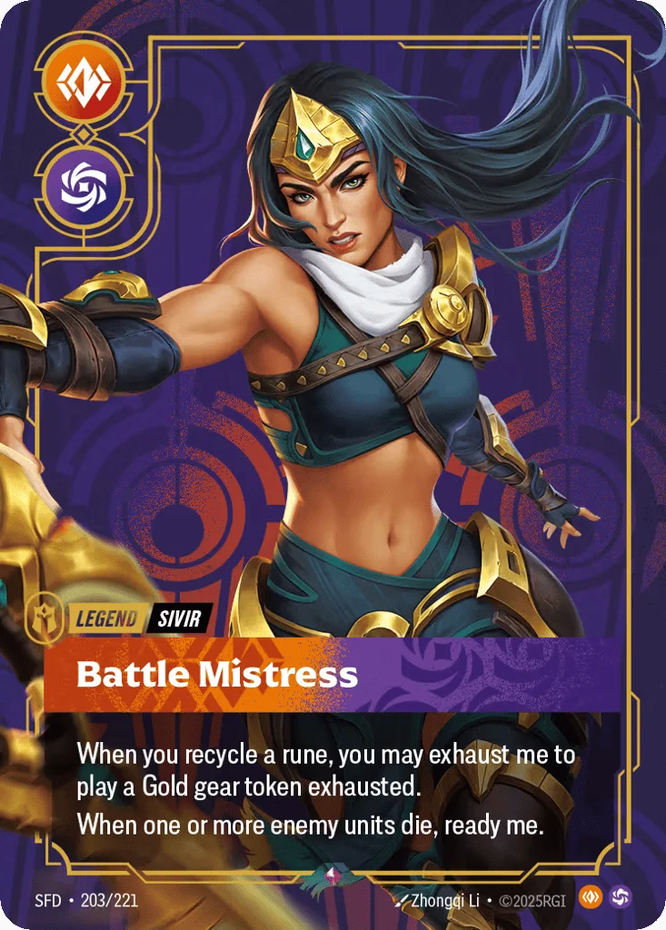 Battle Mistress · Spiritforged
