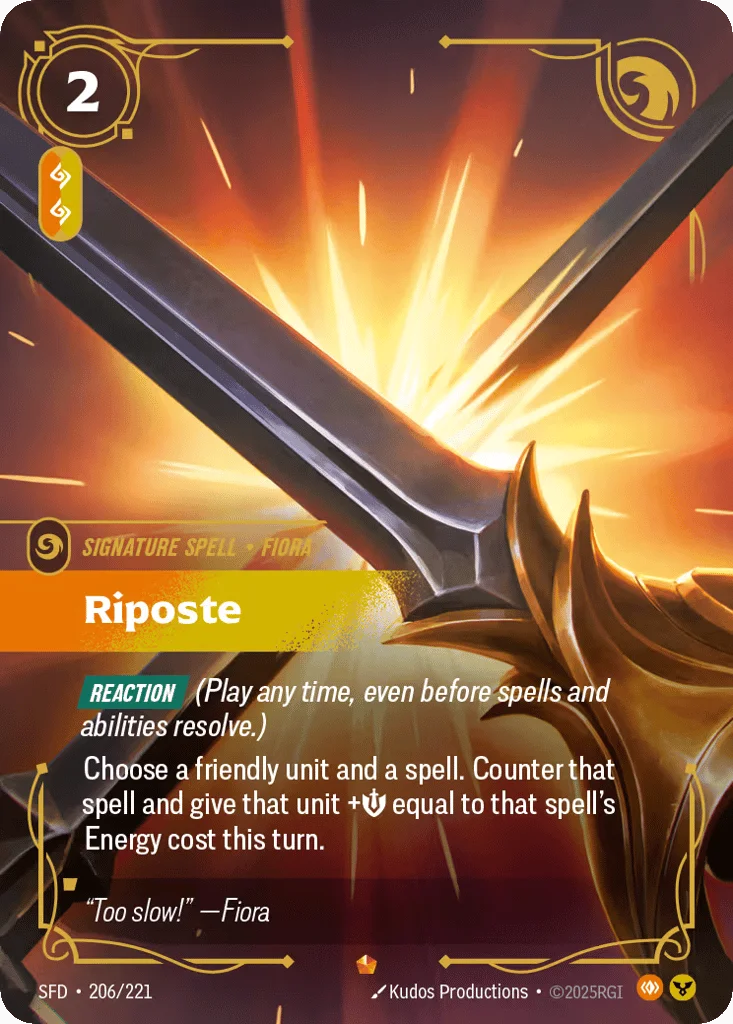 Riposte · Spiritforged