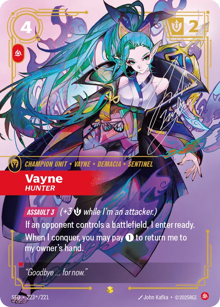 Vayne, Hunter · Spiritforged
