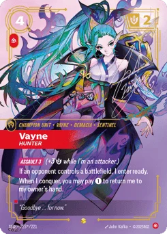 Vayne, Hunter