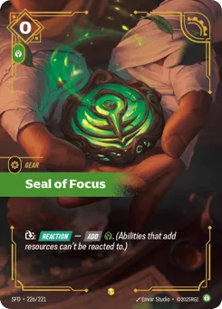 Seal Of Focus