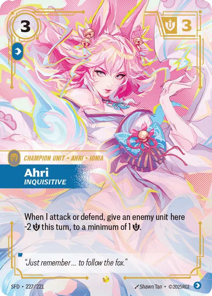 Ahri, Inquisitive · Spiritforged