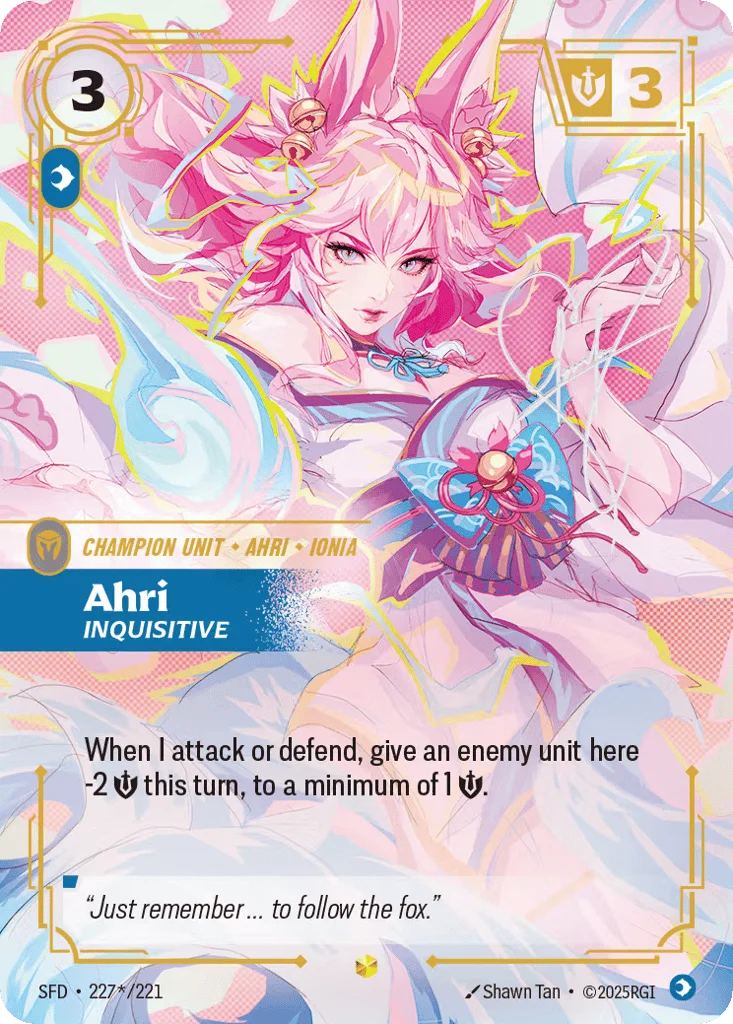 Ahri, Inquisitive · Spiritforged