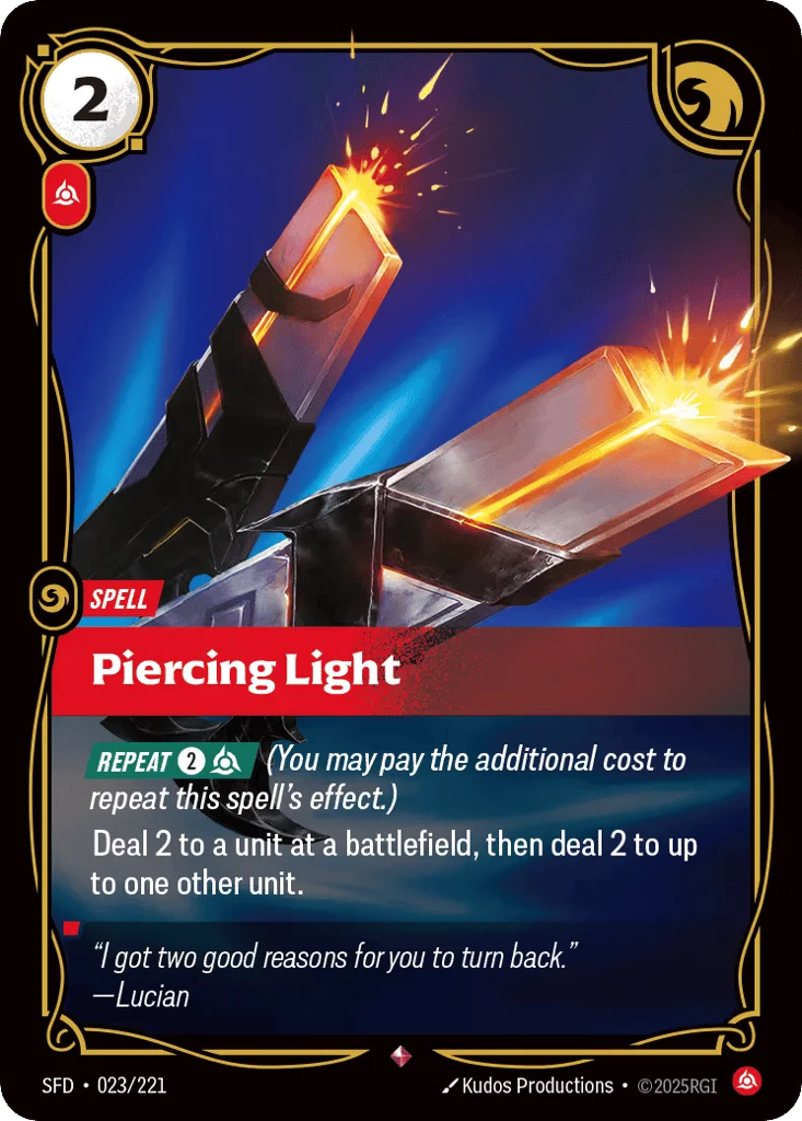 Piercing Light · Spiritforged